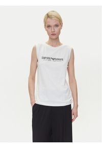 Emporio Armani Underwear Top EW000410 AF10881 U1131 Biały Regular Fit. Kolor: biały. Materiał: bawełna