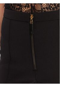 Elisabetta Franchi Spodnie materiałowe PA-122-56E2-V290 Czarny Regular Fit. Kolor: czarny. Materiał: syntetyk #4