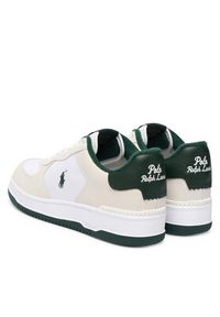 Polo Ralph Lauren Sneakersy 809P01625002 Beżowy. Kolor: beżowy. Materiał: skóra #3