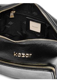Kazar - Czarna torebka damska. Kolor: czarny. Materiał: skórzane #6