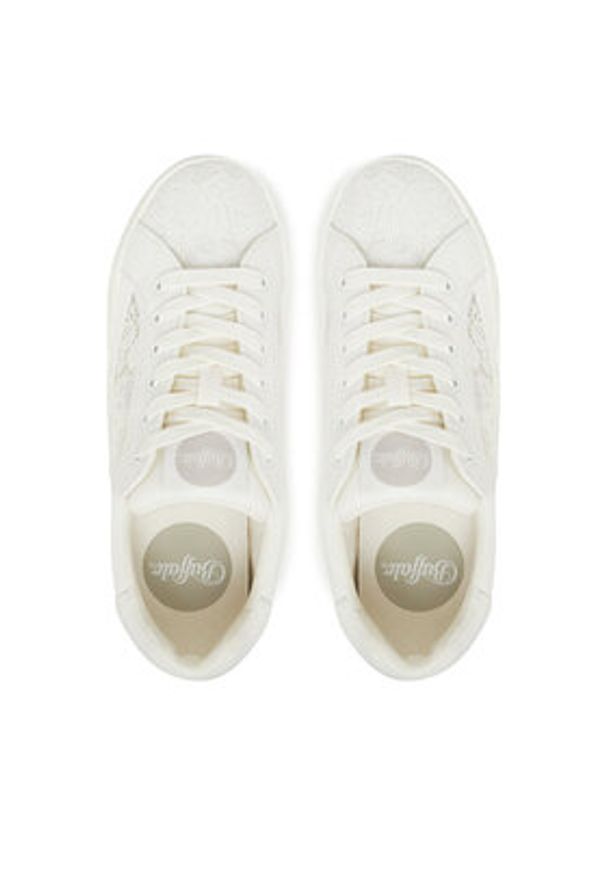 Buffalo Sneakersy Paired Bloom 1636161 Biały. Kolor: biały. Materiał: materiał