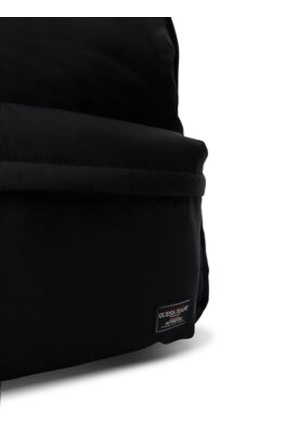 Guess Jeans Plecak M6RZ22 WK512 Czarny. Kolor: czarny. Materiał: materiał