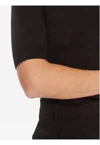 DAY Sweter Carolina 100052 Czarny Regular Fit. Kolor: czarny. Materiał: wełna #4