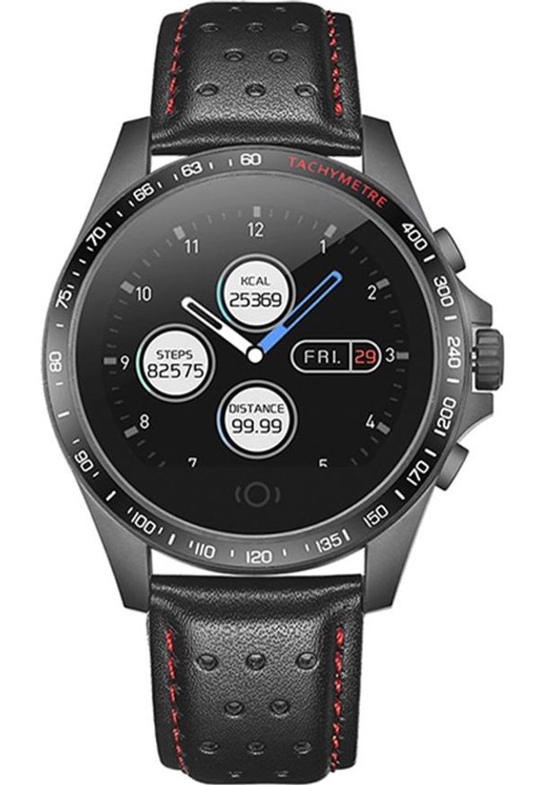 Smartwatch Roneberg RK23 Czarny. Rodzaj zegarka: smartwatch. Kolor: czarny