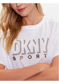 DKNY Sport T-Shirt DP2T9148 Biały Classic Fit. Kolor: biały. Materiał: bawełna. Styl: sportowy #3