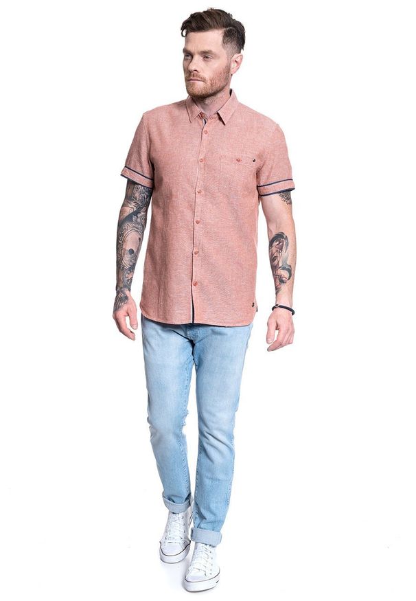 Mustang - MUSTANG Chris Linen Shirt 1009579 7103