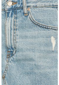 Dr. Denim - Spódnica jeansowa. Okazja: na co dzień. Stan: podwyższony. Kolor: niebieski. Materiał: jeans, denim. Styl: casual #3