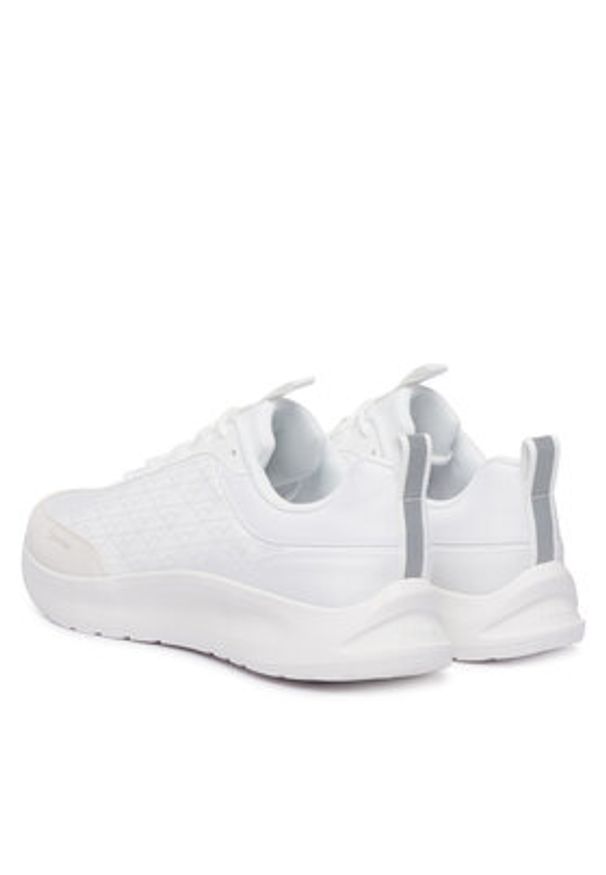 Calvin Klein Sneakersy Light Eva Runn Laceup Aop HM0HM02343 Biały. Kolor: biały. Materiał: materiał