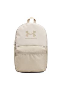 Plecak miejski uniseks Under Armour UA Loudon Lite Backpack - beżowy. Kolor: beżowy. Materiał: poliester