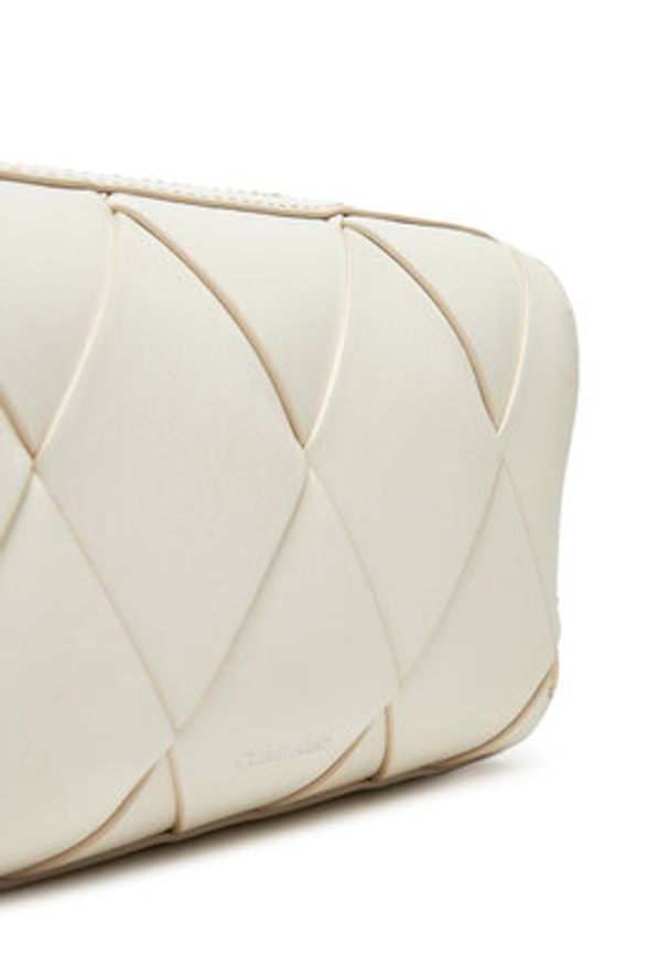 Calvin Klein Torebka Ck Woven Camera Bag K60K613002 Écru. Materiał: skórzane