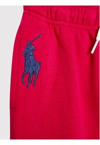 Polo Ralph Lauren Spodnie dresowe Boston 313854719004 Różowy Regular Fit. Kolor: różowy. Materiał: syntetyk, bawełna