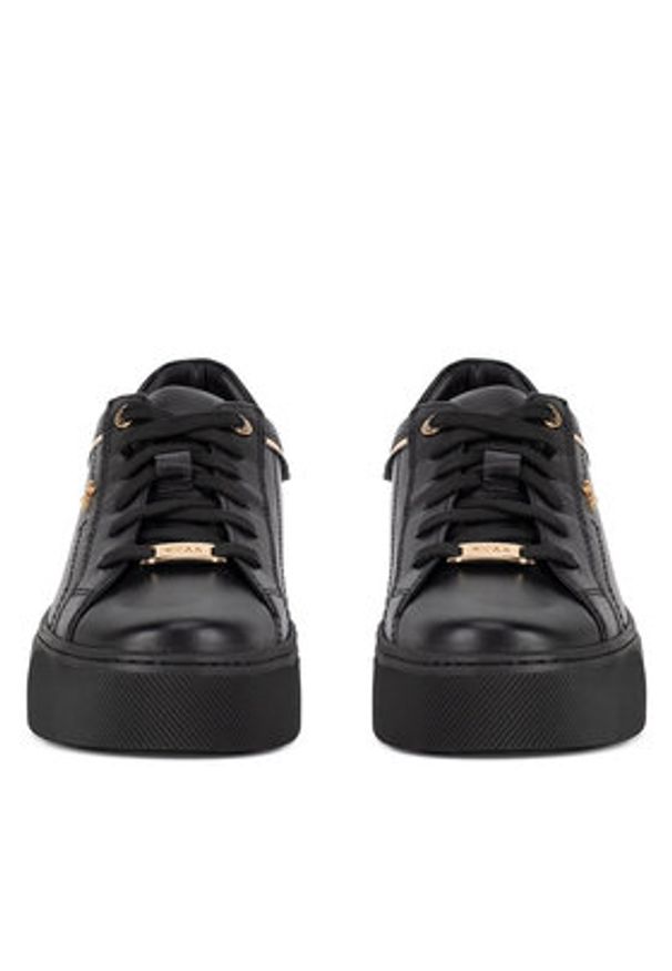 MEXX Sneakersy MX/010C-ARC Czarny. Kolor: czarny. Materiał: skóra