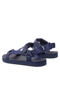 Calvin Klein Jeans Sandały Prefresato Sandal 1 YM0YM00352 Granatowy. Kolor: niebieski. Materiał: materiał #5