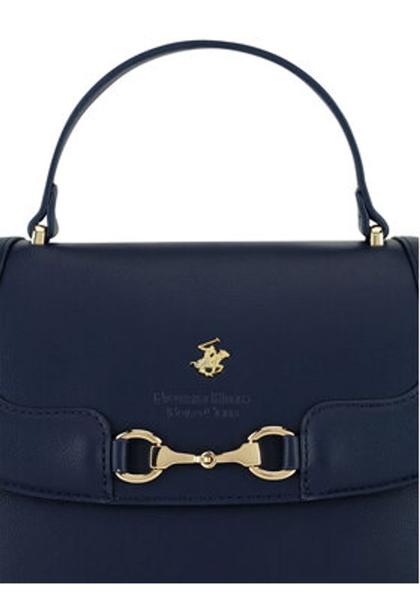 Beverly Hills Polo Club Torebka BHPC-K-046-06 Granatowy. Kolor: niebieski