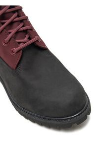 Timberland Trapery 6 In Premium TB0A2P6WEJE1 Bordowy. Kolor: czerwony. Materiał: nubuk, skóra #6