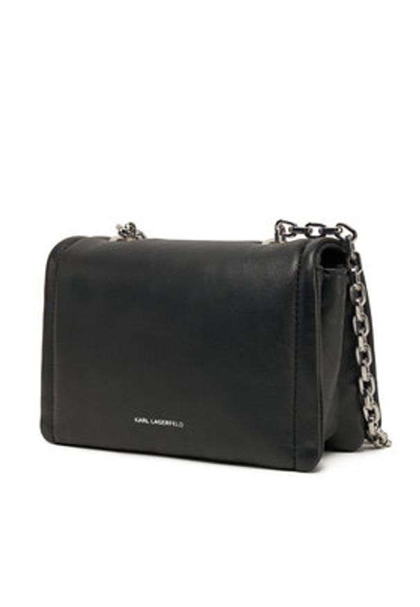 Karl Lagerfeld - KARL LAGERFELD Torebka A1W30175 Czarny. Kolor: czarny. Materiał: skórzane