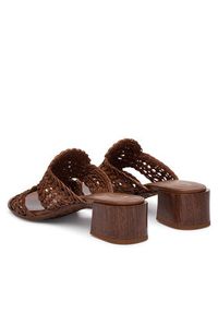 Hispanitas Klapki HV264602 C001 Brązowy. Kolor: brązowy. Materiał: materiał #3