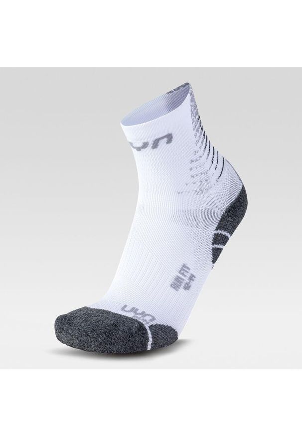 UYN - Skarpety do biegania męskie Uyn Run Fit Socks White / Grey. Kolor: biały. Sport: bieganie