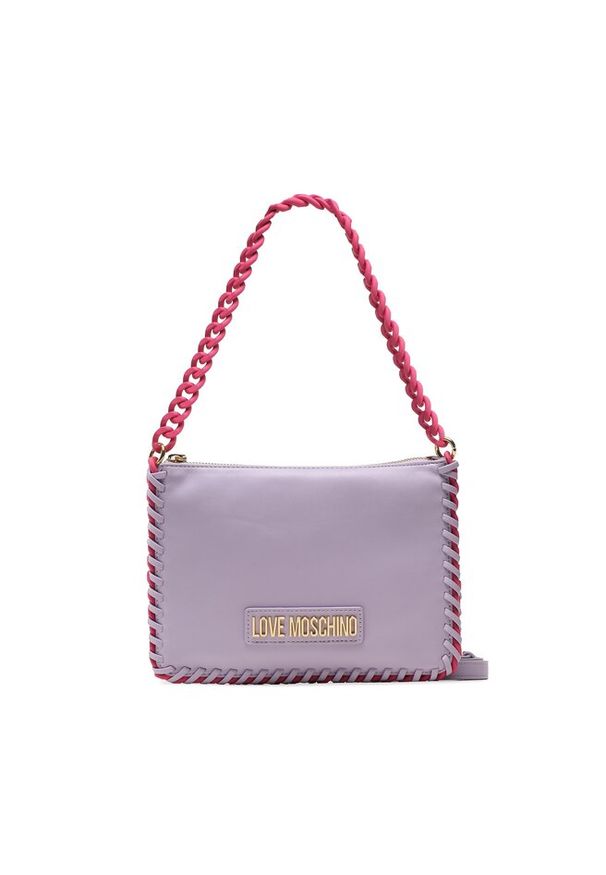 Love Moschino - Torebka LOVE MOSCHINO. Kolor: fioletowy