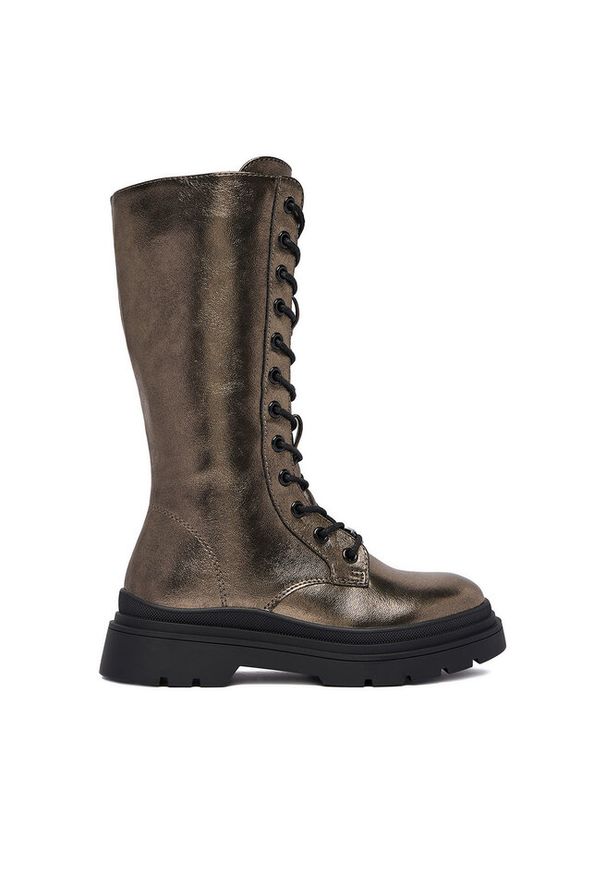 Kozaki DeeZee. Kolor: złoty