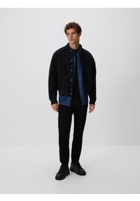 Reserved - Jeansy skinny fit - czarny. Kolor: czarny