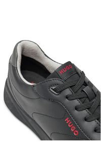 Hugo Sneakersy Riven Tenn punyl 50523439 Czarny. Kolor: czarny. Materiał: skóra #3
