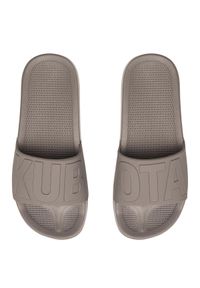 Kubota Klapki Basenowe Basic Plain. Kolor: szary. Styl: sportowy