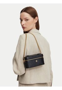 Tory Burch Torebka Charlie Quilted East-West 186036 Czarny. Kolor: czarny. Materiał: skórzane #1