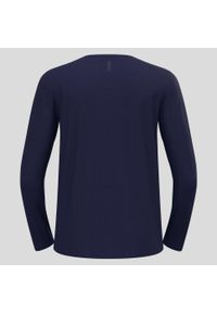 Koszulka z długim rękawem męska Odlo ZEROWEIGHT CHILL-TEC T-shirt crew neck l/s. Kolor: niebieski. Długość rękawa: długi rękaw. Długość: długie. Sport: bieganie