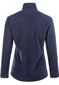 Damska bluza dresowa Whistler Cocoon. Kolor: niebieski. Materiał: dresówka, polar. Sport: turystyka piesza