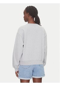 Calvin Klein Jeans Bluza Monologo LV047B234G Szary Relaxed Fit. Kolor: szary. Materiał: bawełna