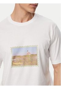 Jack & Jones T-Shirt Montauk Photo 12290890 Biały Regular Fit. Kolor: biały. Materiał: bawełna #5