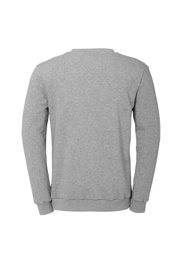 UHLSPORT - Bluza Uhlsport Essential. Kolor: wielokolorowy, szary, czarny. Materiał: prążkowany. Wzór: napisy. Sport: piłka nożna