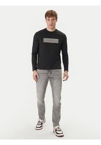Armani Exchange Longsleeve XM002820 AF10356 UB101 Granatowy Regular Fit. Kolor: niebieski. Materiał: bawełna. Długość rękawa: długi rękaw #3