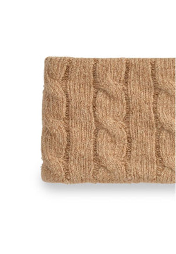 Polo Ralph Lauren Opaska 455981426003 Brązowy. Kolor: brązowy. Materiał: wełna