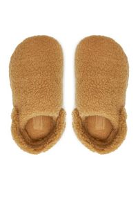 Crocs Kapcie Classic Cozzy Slipper 209386 Brązowy. Kolor: brązowy. Materiał: materiał