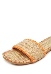 DeeZee Klapki BP6097-5 Beżowy. Kolor: beżowy. Materiał: skóra #3