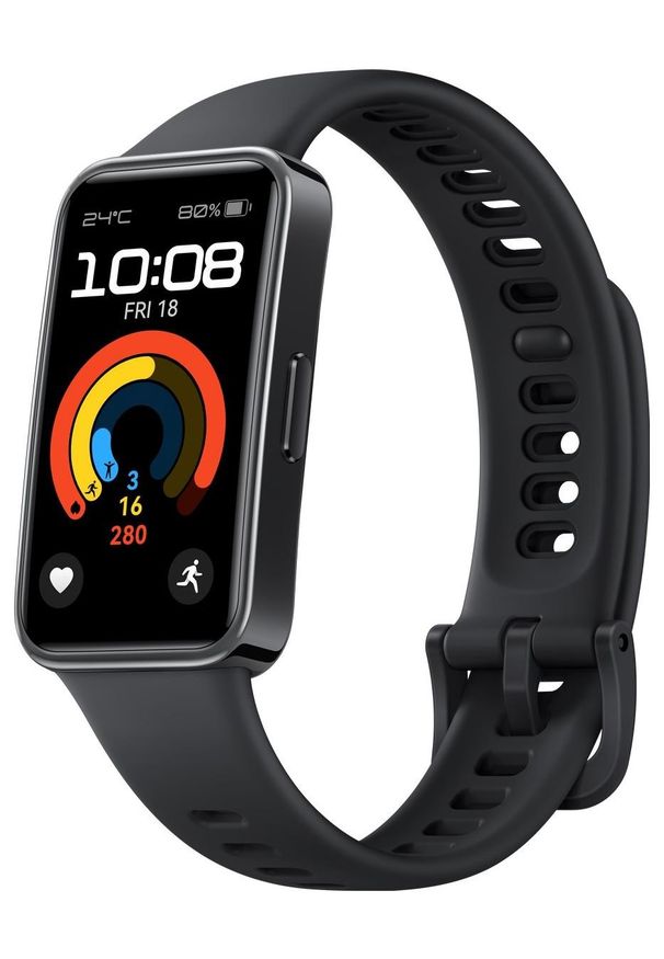 HUAWEI - Opaska sportowa Huawei Band 9 czarny. Rodzaj zegarka: cyfrowe. Kolor: czarny. Styl: sportowy