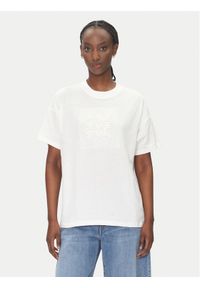 ViCOLO T-Shirt RD0119 Biały Regular Fit. Kolor: biały. Materiał: bawełna