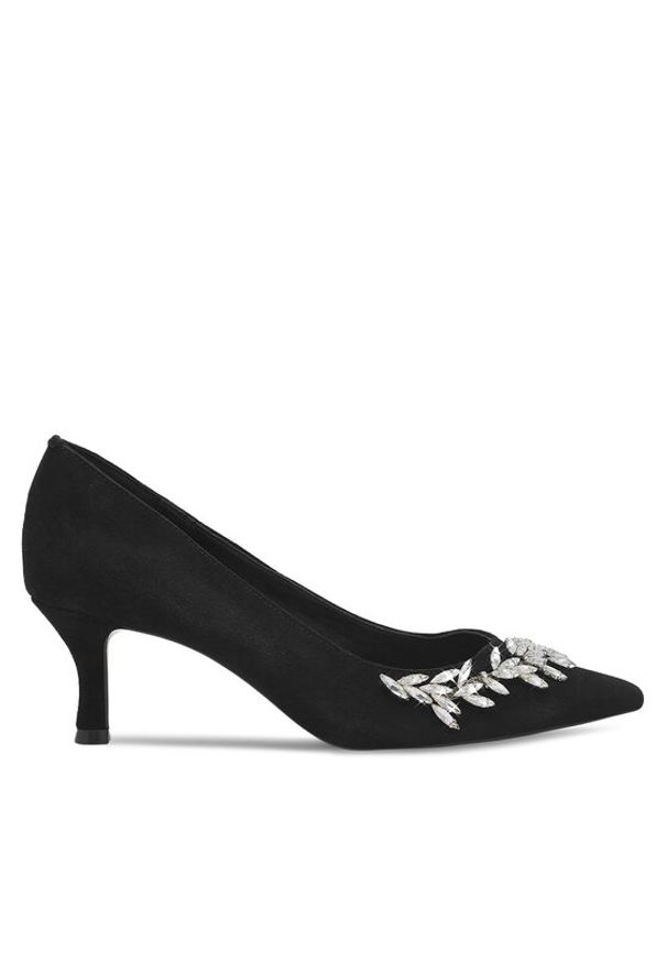 Sergio Bardi Czółenka WFA2532-3Z-SB Czarny. Kolor: czarny. Materiał: zamsz, skóra