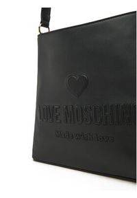 Love Moschino - LOVE MOSCHINO Torebka JC4115PP1ML1000A Czarny. Kolor: czarny. Materiał: skórzane #2