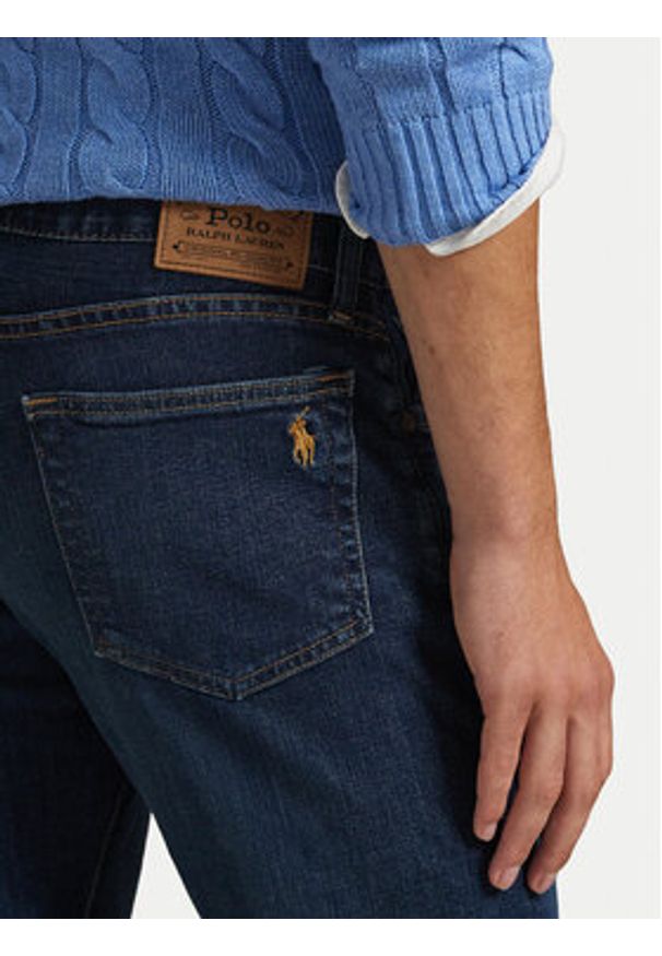 Polo Ralph Lauren Jeansy 710982150001 Niebieski Slim Fit. Kolor: niebieski