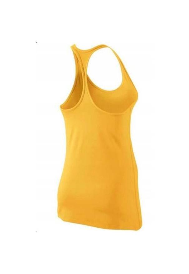 Koszulka treningowa damska Nike DD1946795. Kolor: żółty. Długość rękawa: bez rękawów