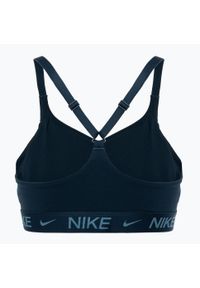 Biustonosz treningowy Nike Dri-Fit Indy Light Support. Kolor: niebieski. Technologia: Dri-Fit (Nike) #2