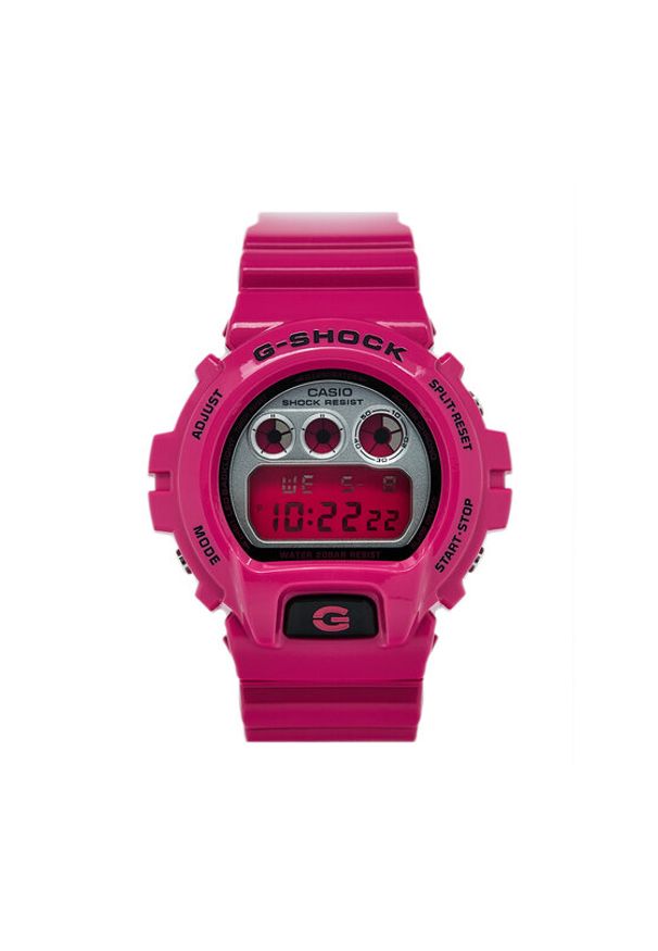 G-Shock Zegarek DW-6900RCS-4ER Różowy. Kolor: różowy