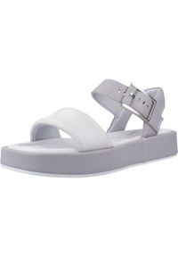 Clarks - Sandały CLARKS ALDA STRAP Szary. Kolor: szary. Materiał: skóra. Sezon: lato