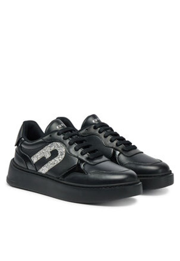 Furla Sneakersy Sport Lace-Up Sneaker YI07SPT BX3727 OSI00 Czarny. Kolor: czarny. Materiał: skóra