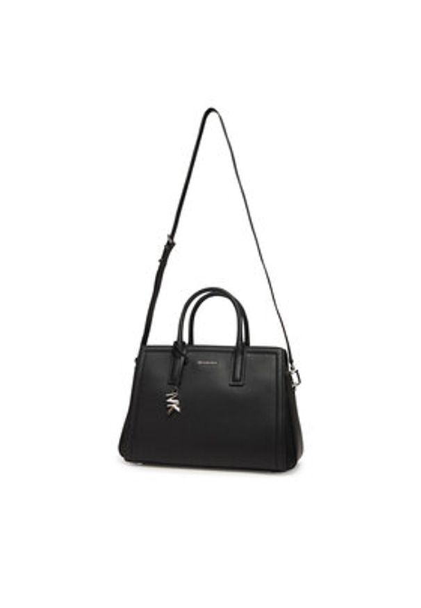 MICHAEL Michael Kors Torebka Laila 30S5S9IS2L Czarny. Kolor: czarny. Materiał: skórzane
