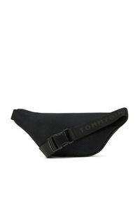 TOMMY HILFIGER - Tommy Hilfiger Saszetka nerka Th Repreve Bumbag AM0AM13188 Czarny. Kolor: czarny. Materiał: materiał #3