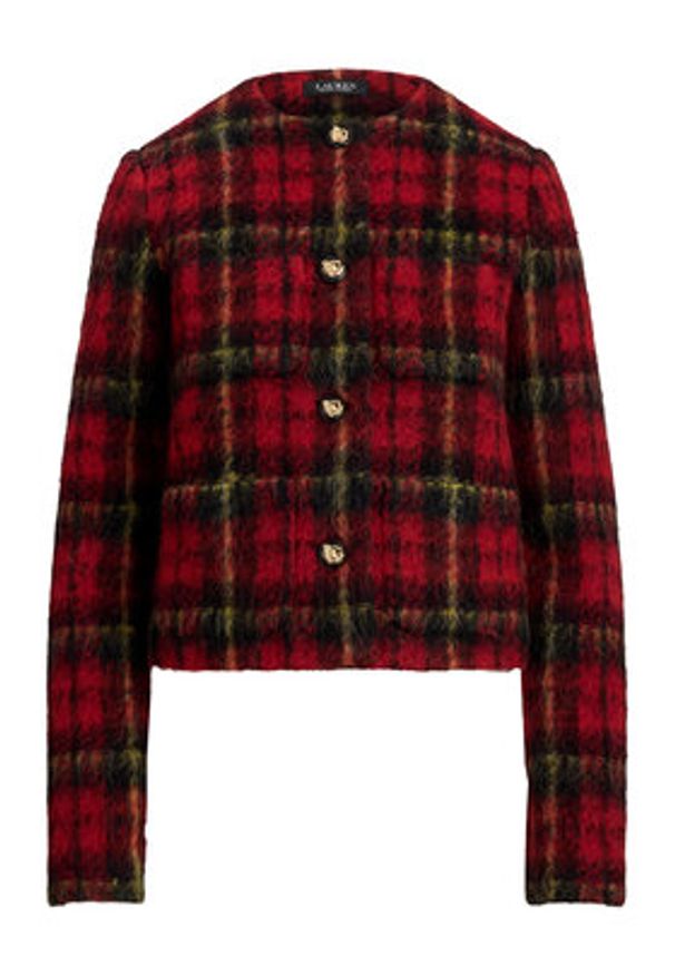 Lauren Ralph Lauren - LAUREN RALPH LAUREN Marynarka 200P02014001 Czerwony Regular Fit. Kolor: czerwony